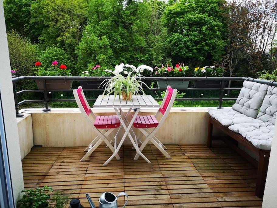 Appartement Centre Avec Balcon Parking Prive Orleans Luaran gambar